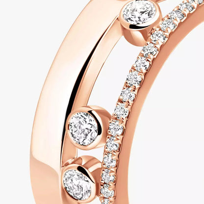 [Mystic JURI]Move Romane Diamond Ring