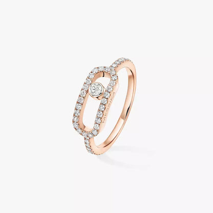 [Mystic JURI]Move Uno Diamond Ring in Gold