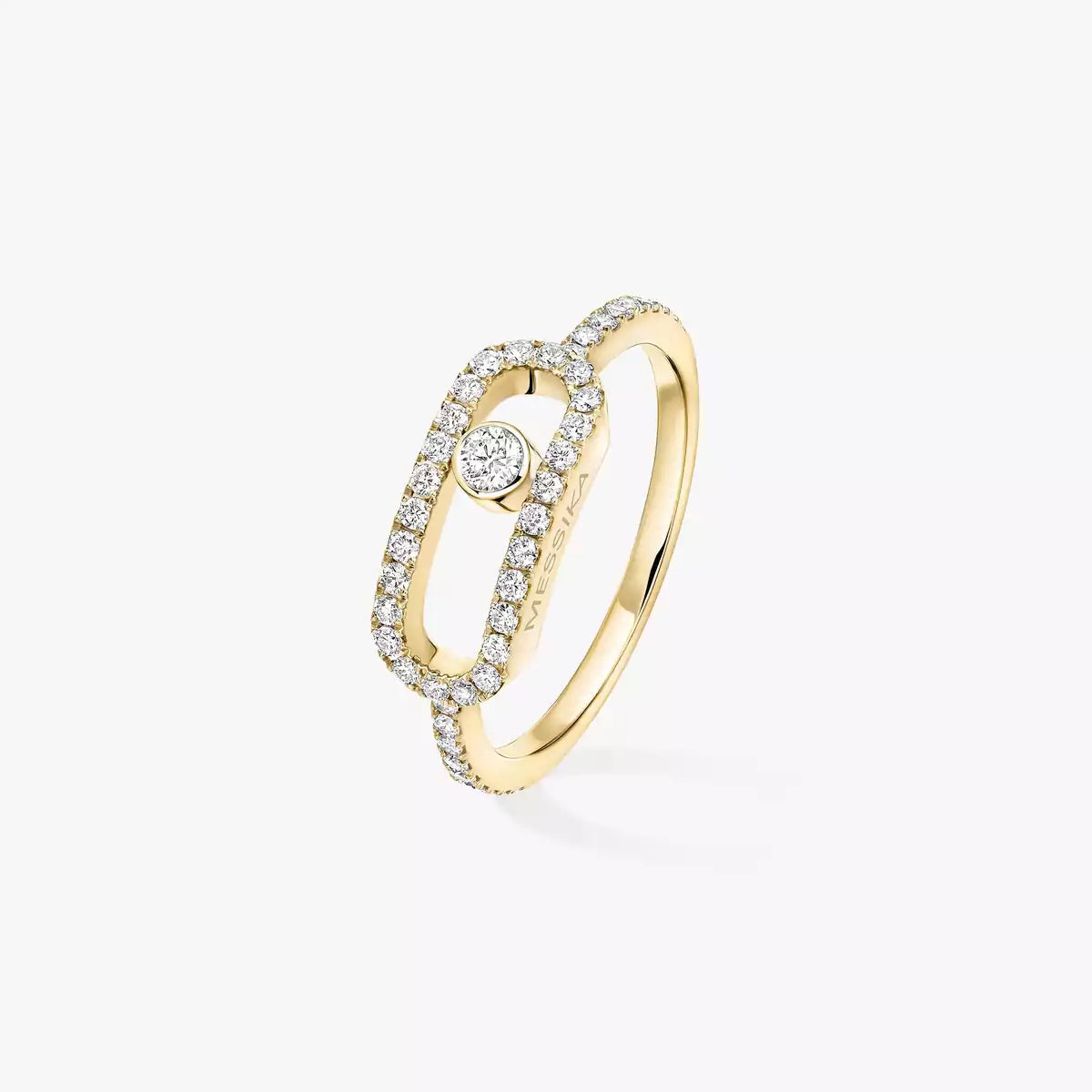 [Mystic JURI]Move Uno Diamond Ring in Gold
