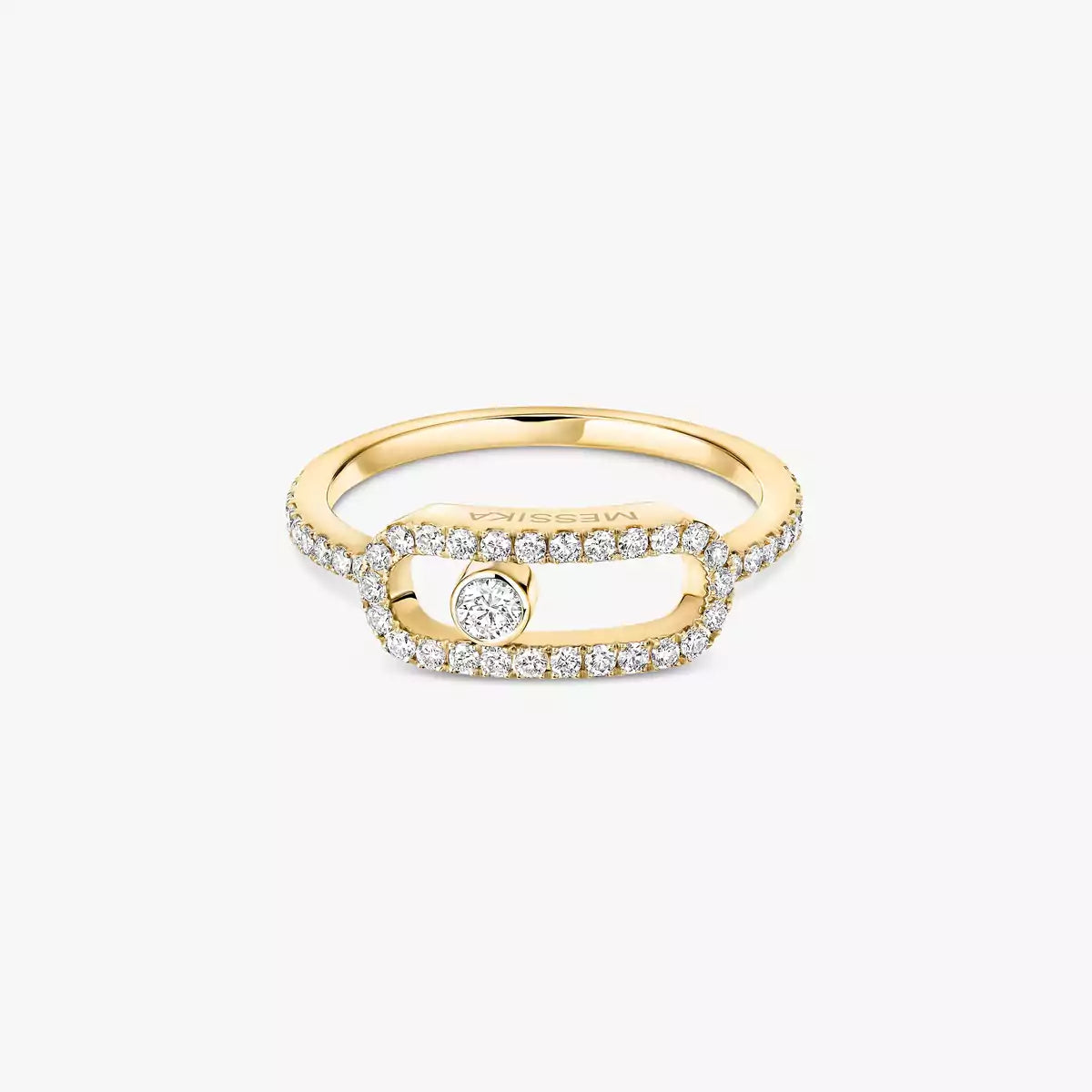 [Mystic JURI]Move Uno Diamond Ring in Gold