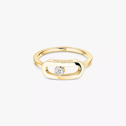 [Mystic JURI]Move Uno Diamond Ring in Gold