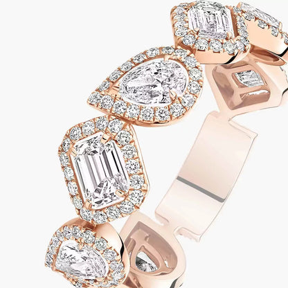 [Mystic JURI]Diamond Wedding Ring My Twin