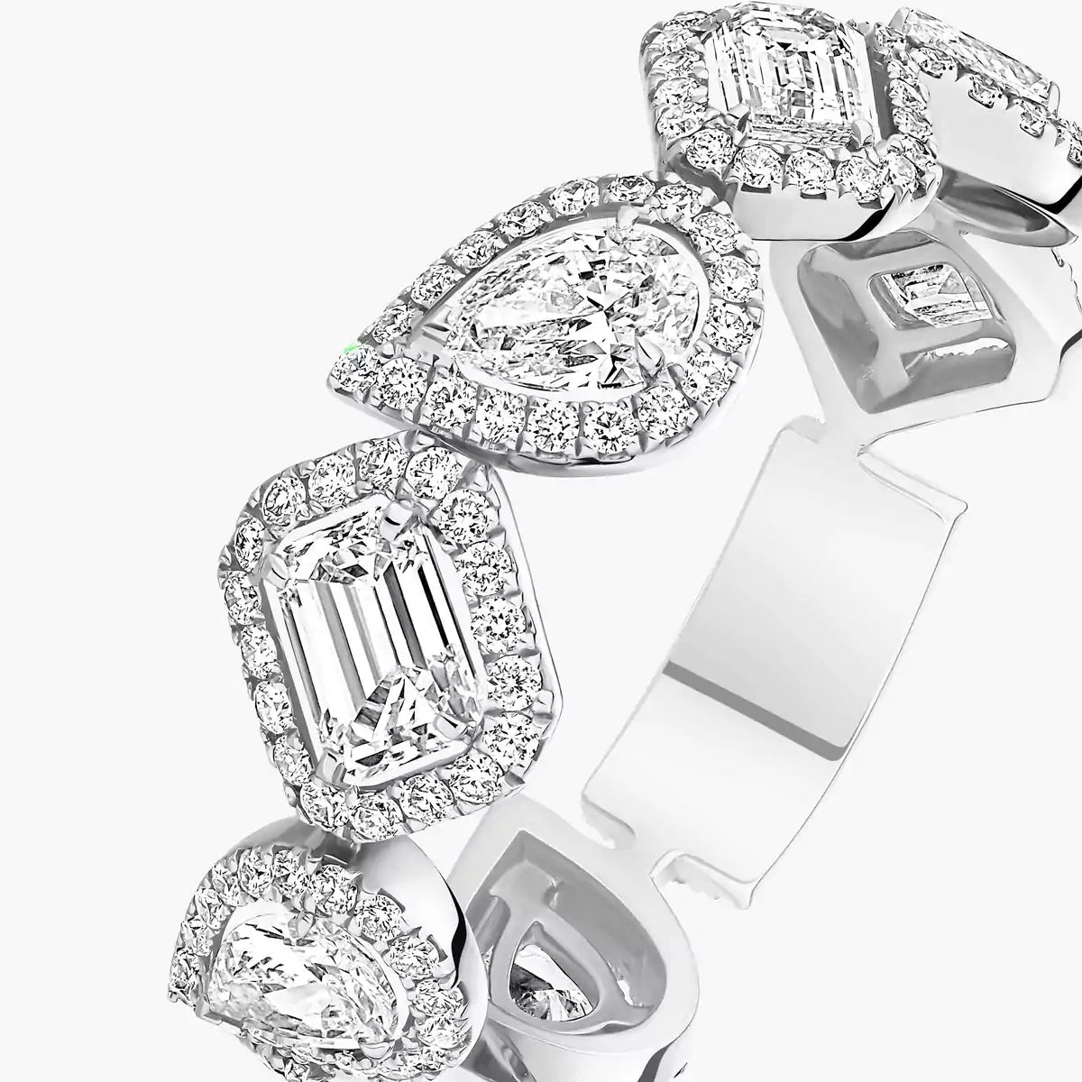[Mystic JURI]Diamond Wedding Ring My Twin
