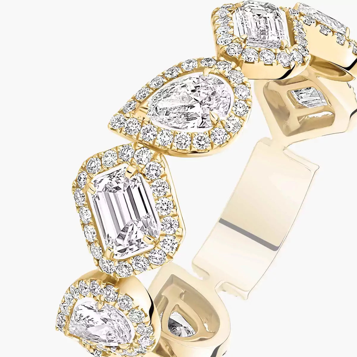 [Mystic JURI]Diamond Wedding Ring My Twin