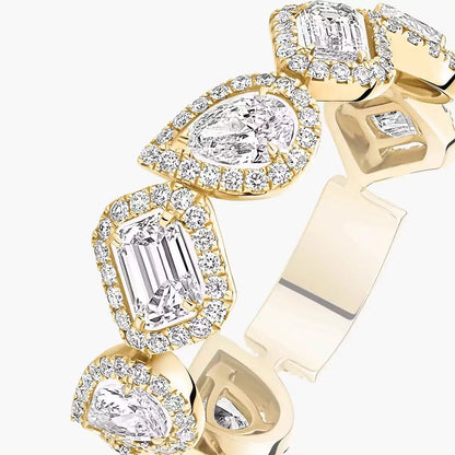 [Mystic JURI]Diamond Wedding Ring My Twin