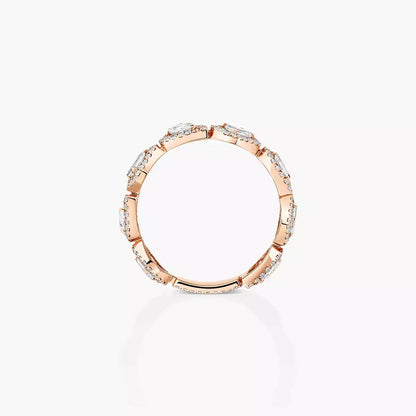 [Mystic JURI]Diamond Wedding Ring My Twin