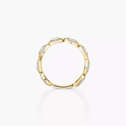 [Mystic JURI]Diamond Wedding Ring My Twin