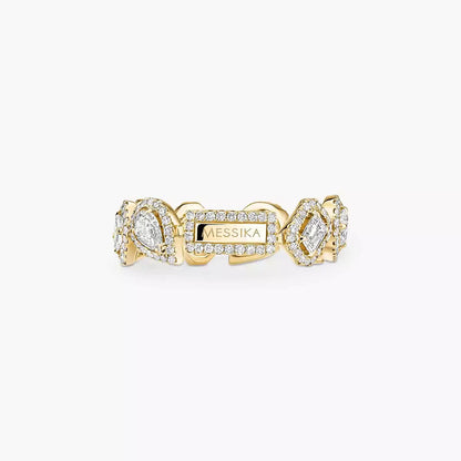 [Mystic JURI]Diamond Wedding Ring My Twin