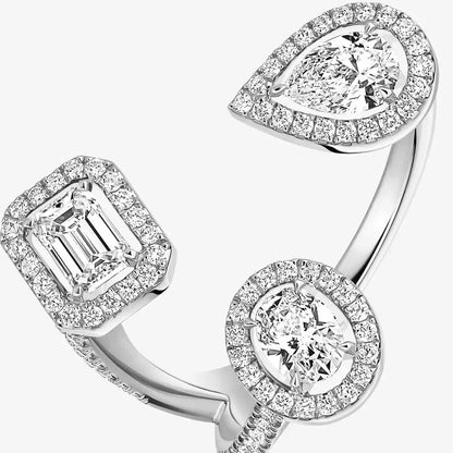 [[Mystic JURI] Diamond Ring 0,25ct My Twin Trilogy