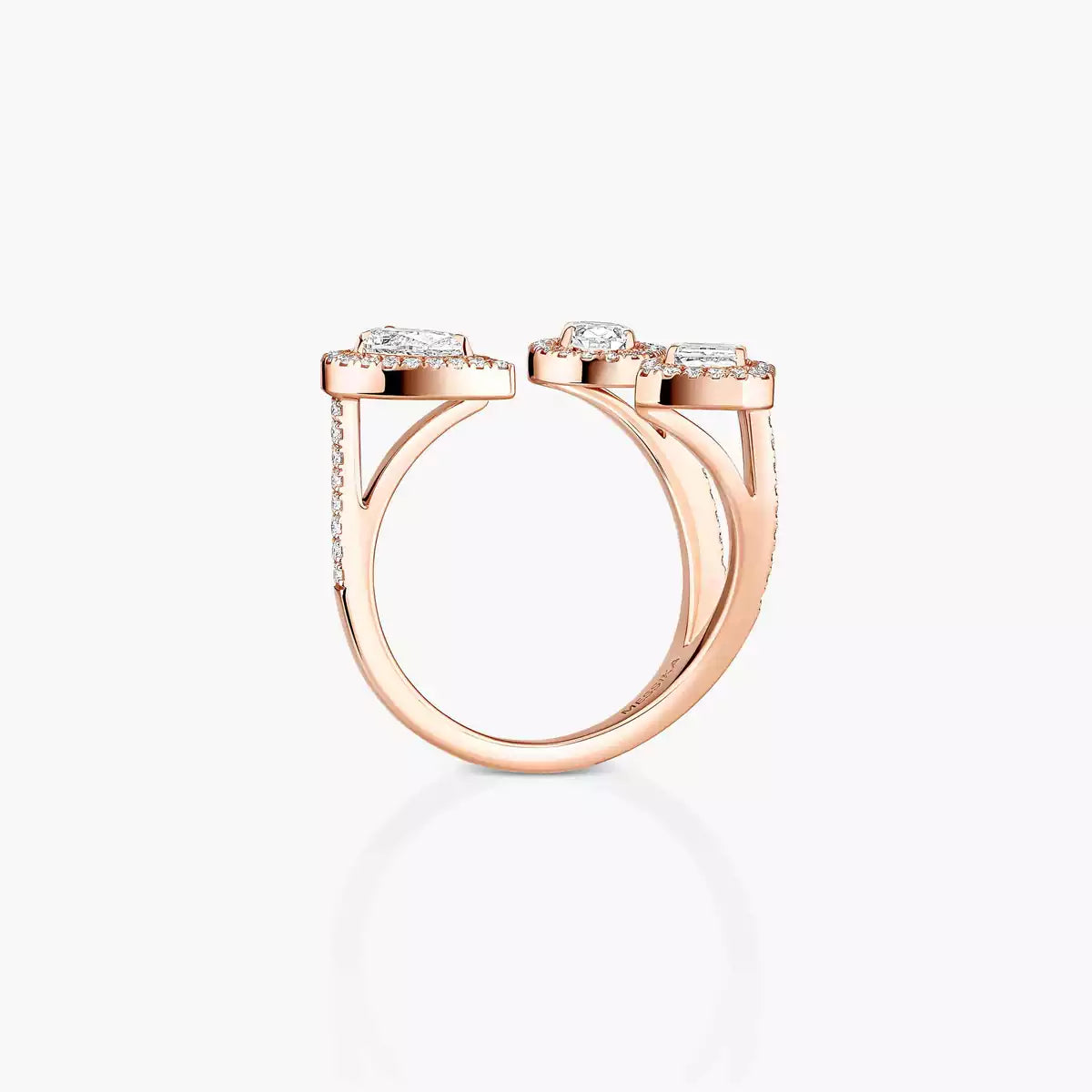 [[Mystic JURI] Diamond Ring 0,25ct My Twin Trilogy