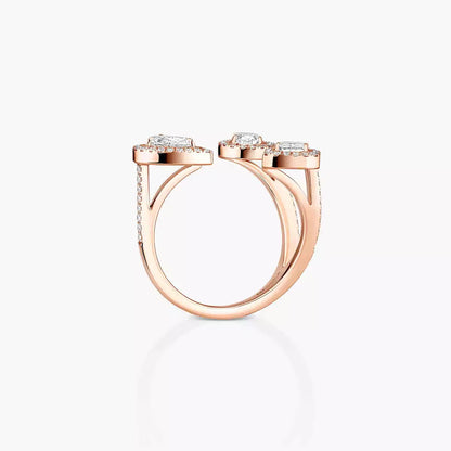 [[Mystic JURI] Diamond Ring 0,25ct My Twin Trilogy