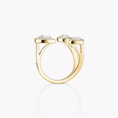 [[Mystic JURI] Diamond Ring 0,25ct My Twin Trilogy