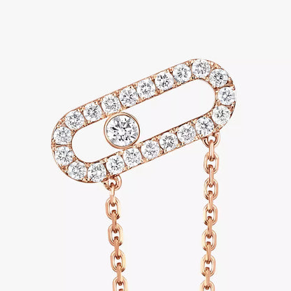 [Mystic JURI]Move Uno Diamond Earrings