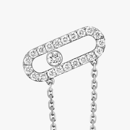 [Mystic JURI]Move Uno Diamond Earrings