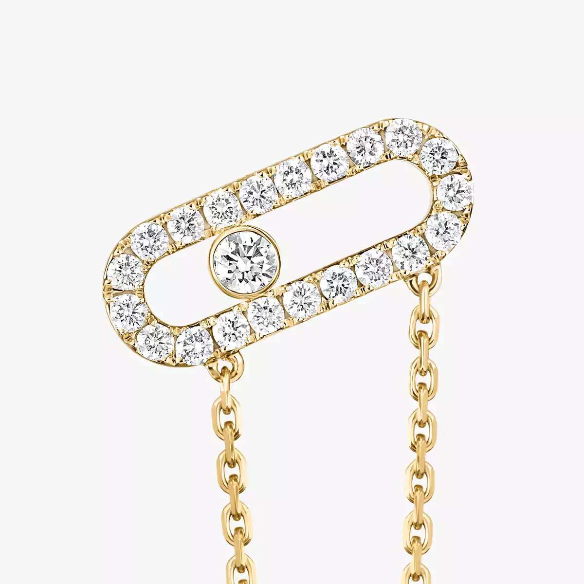 [Mystic JURI]Move Uno Diamond Earrings