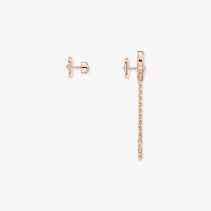 [Mystic JURI]Move Uno Diamond Earrings