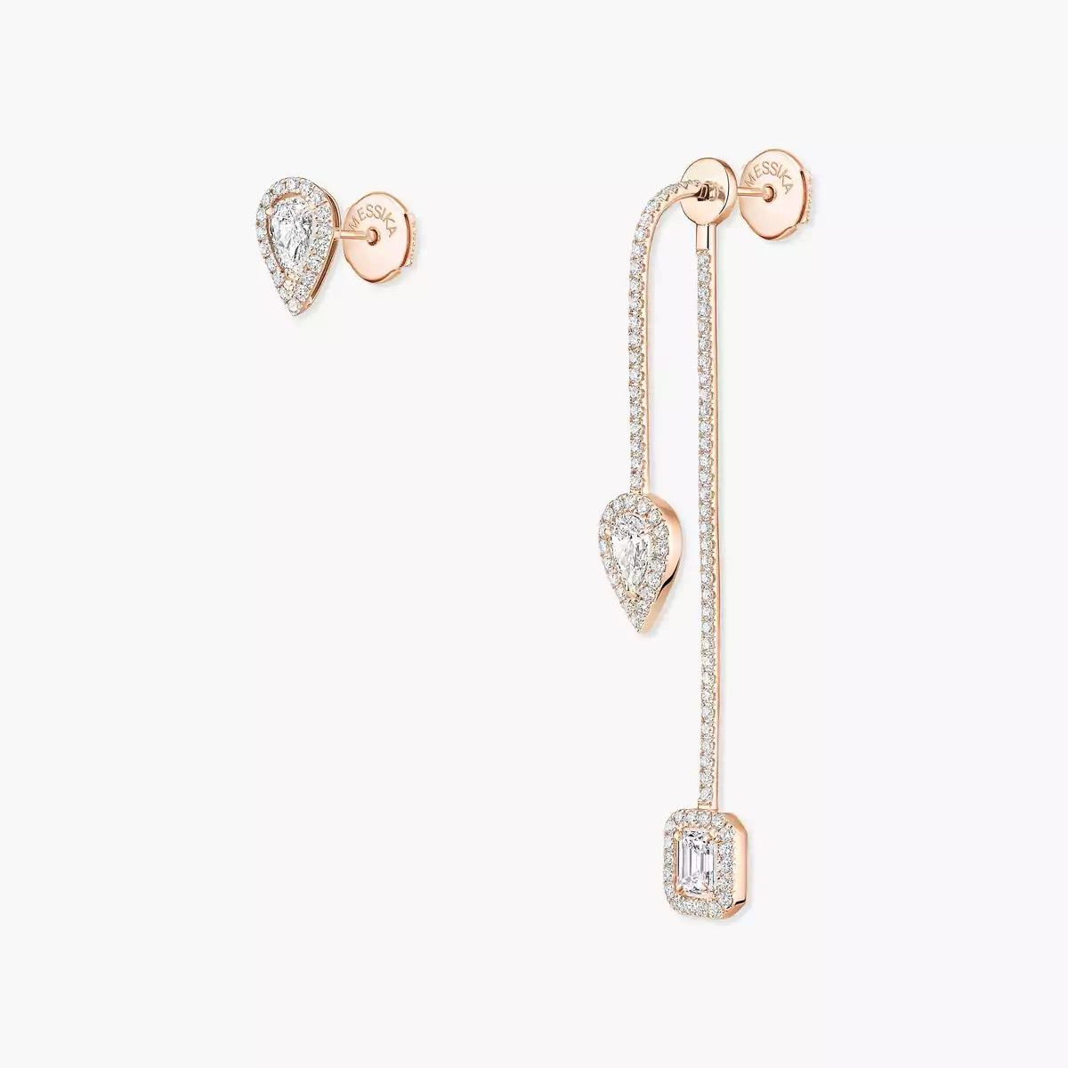 [Mystic JURI]Diamond Drop Earrings My Twin