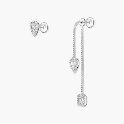 [Mystic JURI]Diamond Drop Earrings My Twin