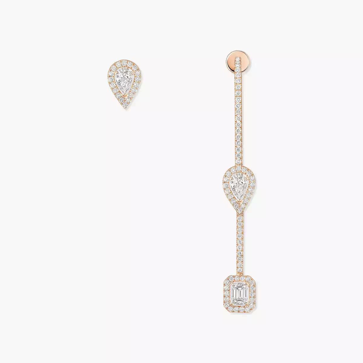 [Mystic JURI]Diamond Drop Earrings My Twin