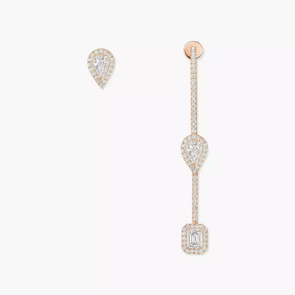 [Mystic JURI]Diamond Drop Earrings My Twin