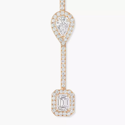 [Mystic JURI]Diamond Drop Earrings My Twin