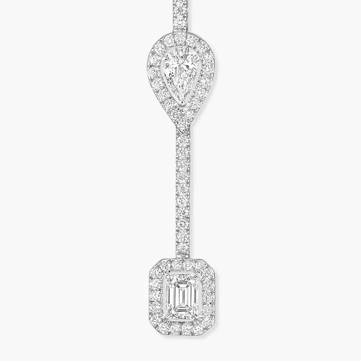 [Mystic JURI]Diamond Drop Earrings My Twin