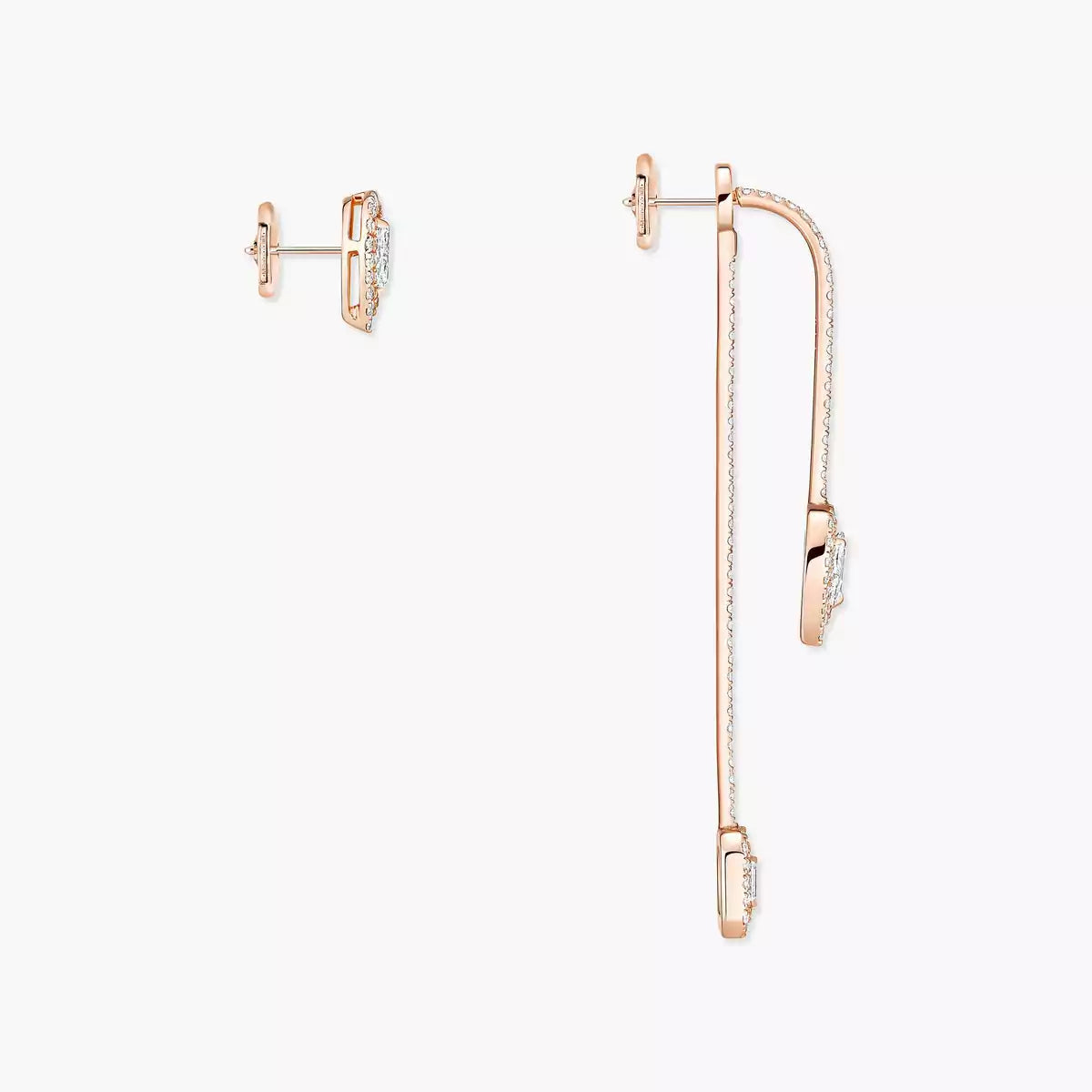 [Mystic JURI]Diamond Drop Earrings My Twin