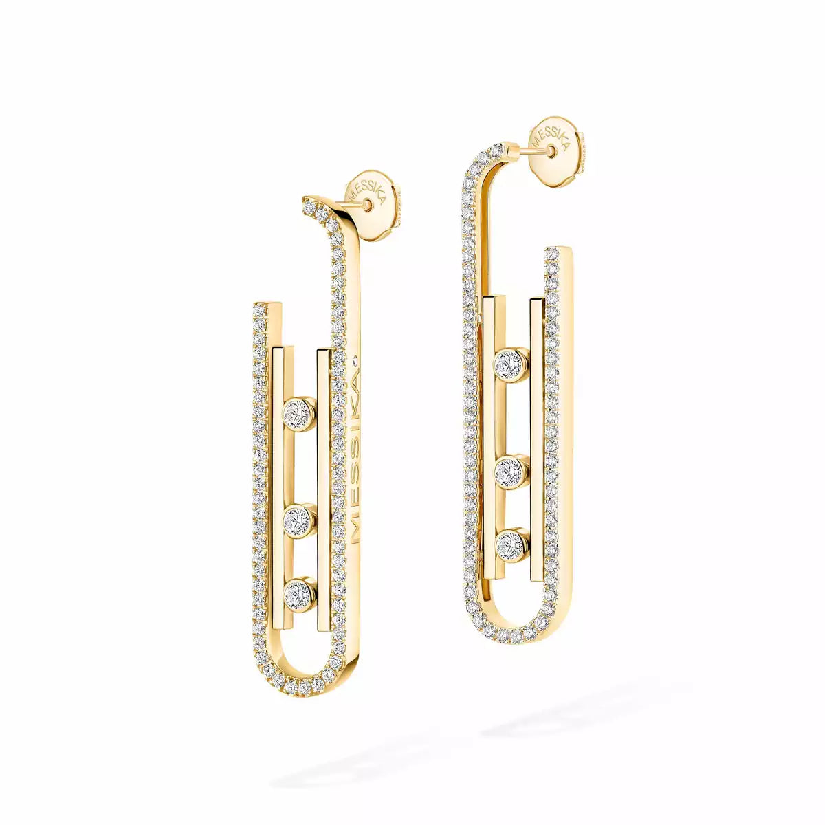 [Mystic JURI]Diamond Pendant Earrings Move 10Th