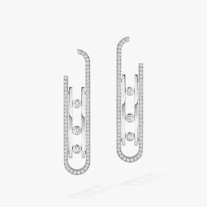 [Mystic JURI]Diamond Pendant Earrings Move 10Th