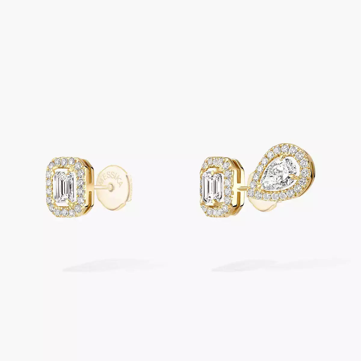 [Mystic JURI]Diamond Earrings 0,10ct My Twin 1+2