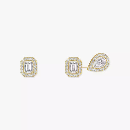 [Mystic JURI]Diamond Earrings 0,10ct My Twin 1+2