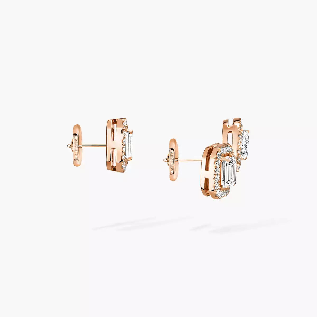 [Mystic JURI]Diamond Earrings 0,10ct My Twin 1+2