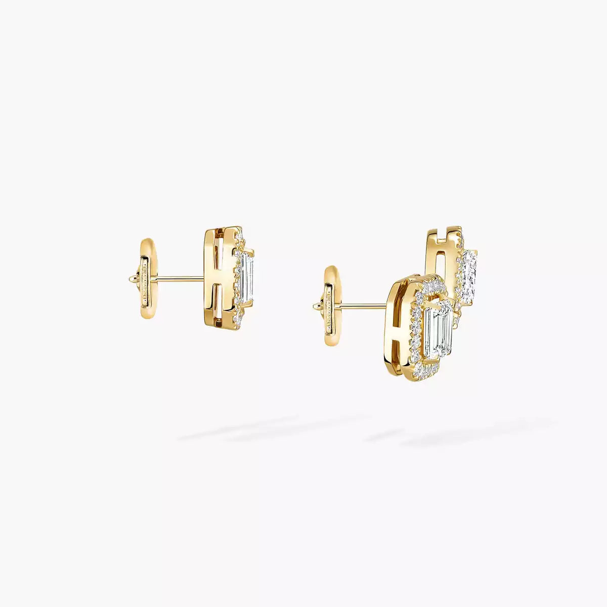 [Mystic JURI]Diamond Earrings 0,10ct My Twin 1+2