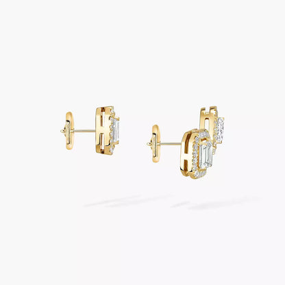[Mystic JURI]Diamond Earrings 0,10ct My Twin 1+2