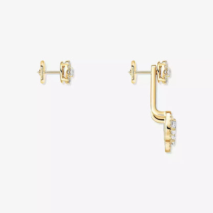[Mystic JURI] My Twin Trio  Diamond Earrings