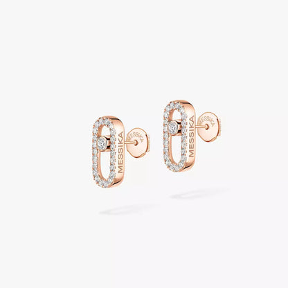 [Mystic JURI]Move Uno Diamond Earrings