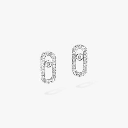 [Mystic JURI]Move Uno Diamond Earrings