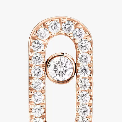 [Mystic JURI]Move Uno Diamond Earrings