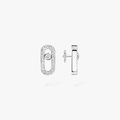 [Mystic JURI]Move Uno Diamond Earrings