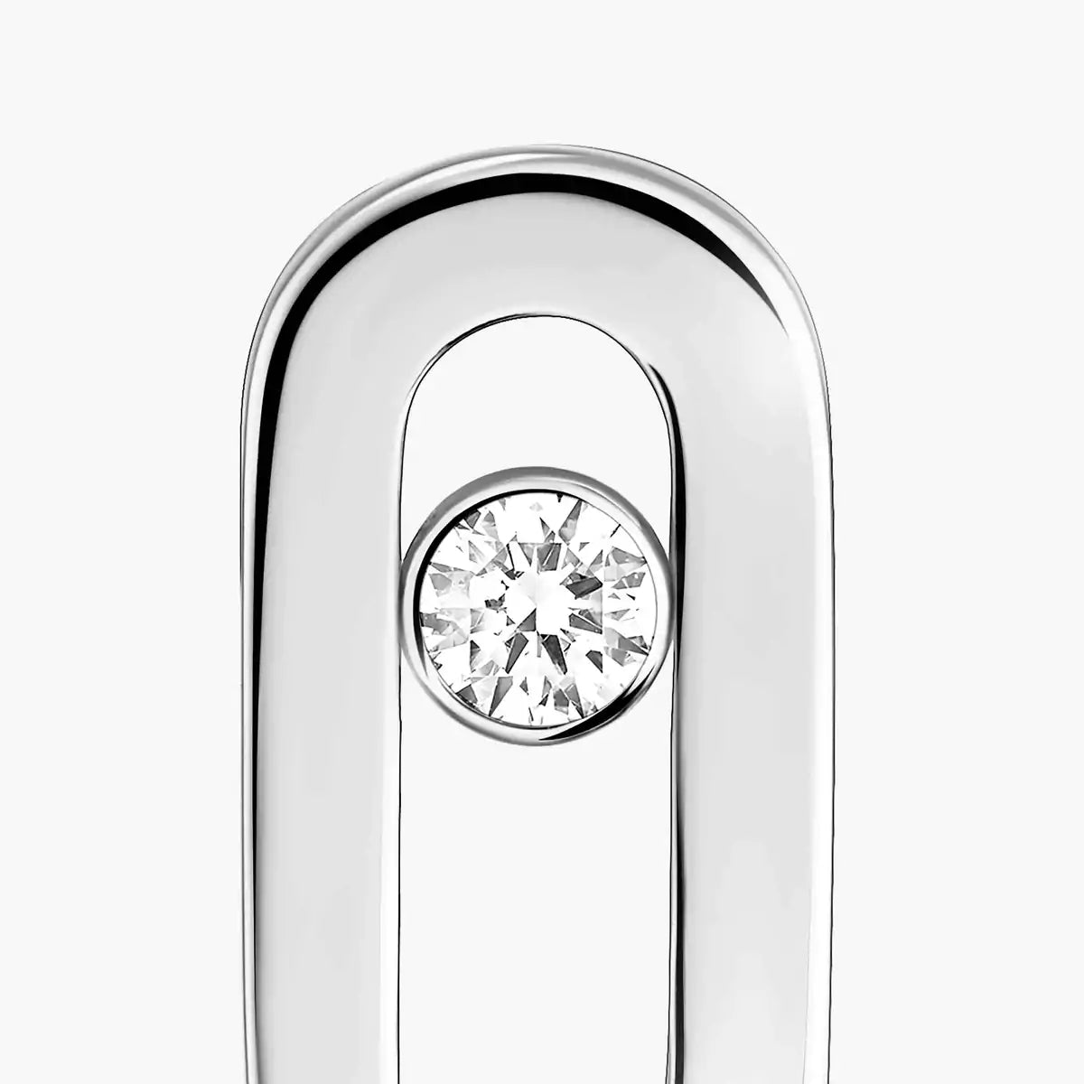 [Mystic JURI]Move Uno Diamond Stud Earrings