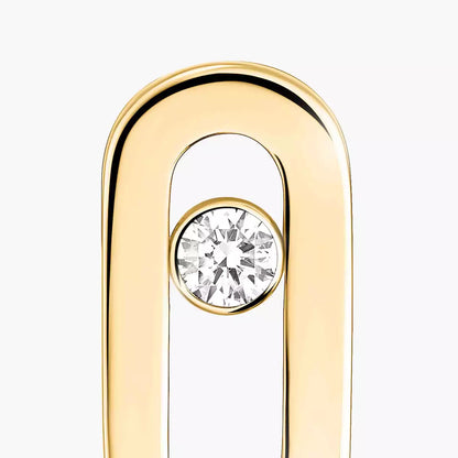 [Mystic JURI]Move Uno Diamond Stud Earrings