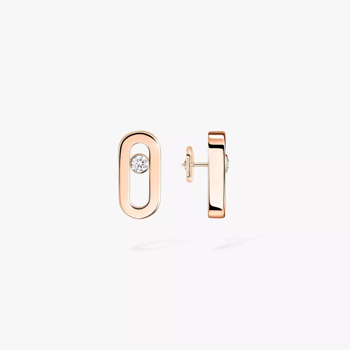[Mystic JURI]Move Uno Diamond Stud Earrings