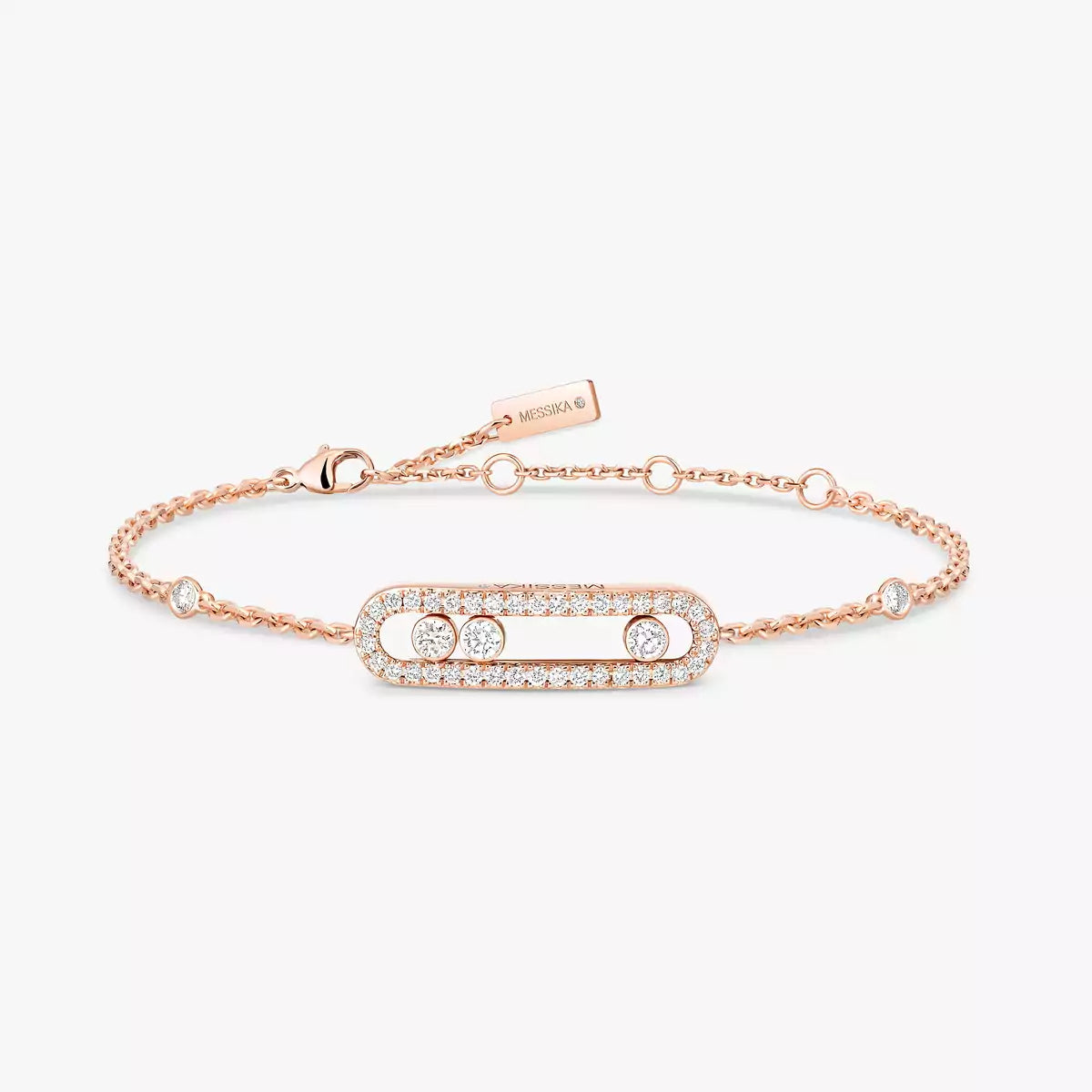 [Mystic JURI]Pavé Baby Move Diamond Bracelet