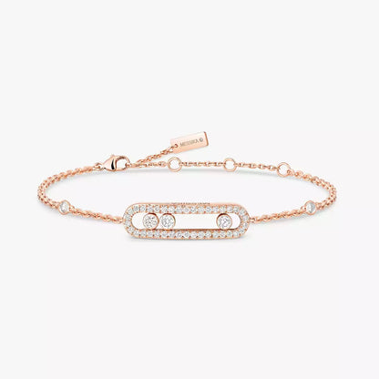 [Mystic JURI]Pavé Baby Move Diamond Bracelet
