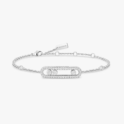 [Mystic JURI]Pavé Baby Move Diamond Bracelet