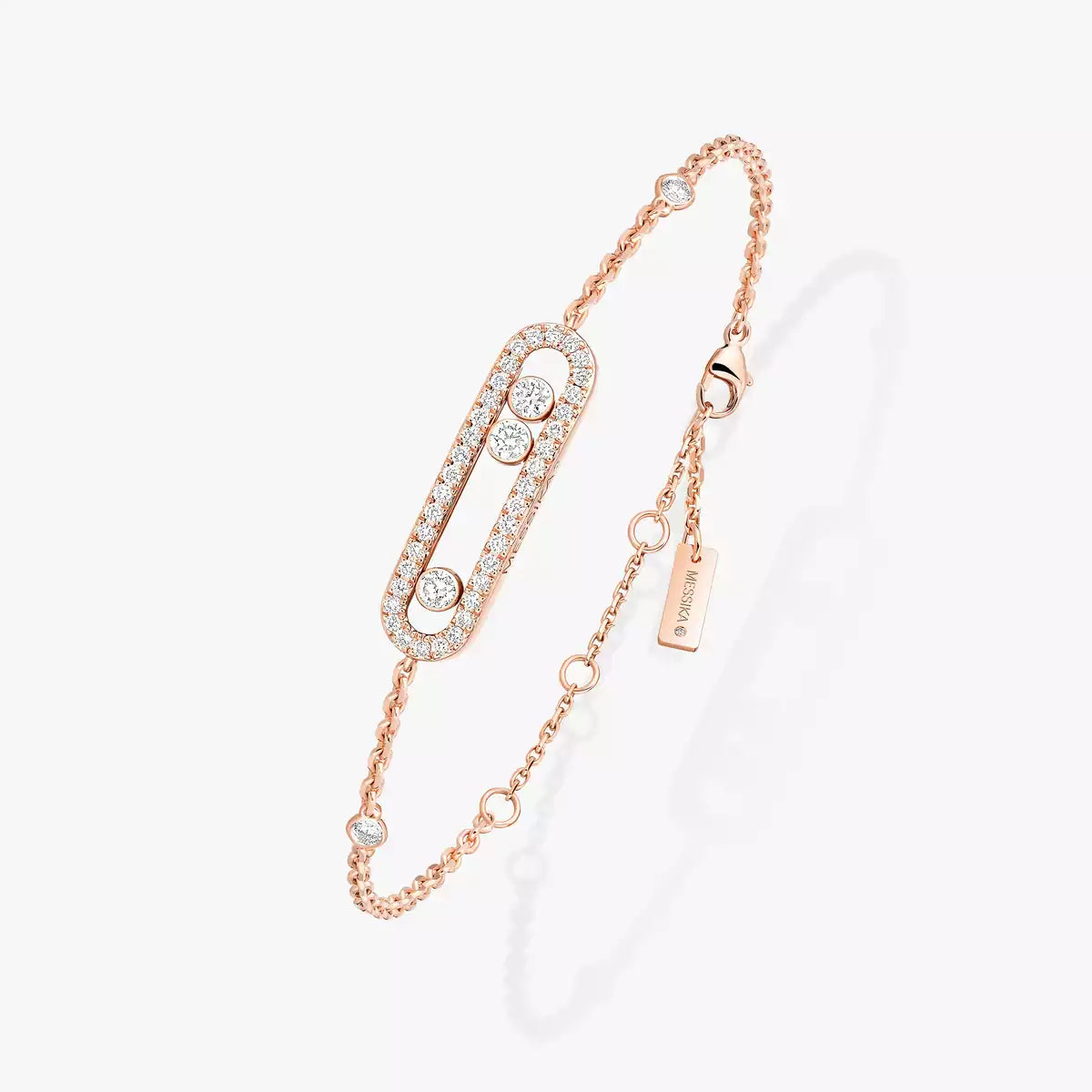 [Mystic JURI]Pavé Baby Move Diamond Bracelet