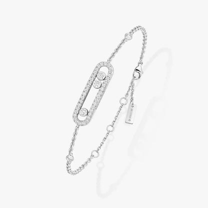 [Mystic JURI]Pavé Baby Move Diamond Bracelet