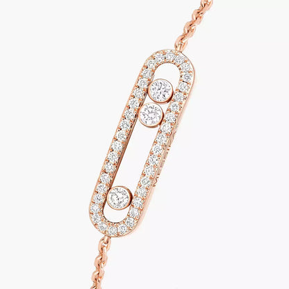 [Mystic JURI]Pavé Baby Move Diamond Bracelet