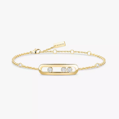 [Mystic JURI]Baby Move Diamond Bracelet