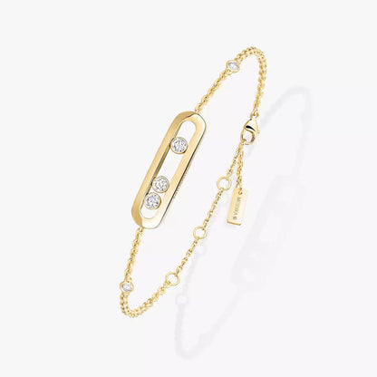 [Mystic JURI]Baby Move Diamond Bracelet